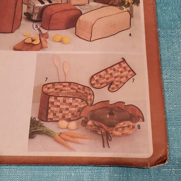 Simplicity 9532 Vintage Pattern Kitchen Appliance Covers Retro - Picture 4 of 7